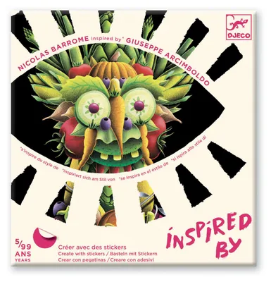 Produktbild von Collage-Workshop Manierismus Inspiriert von Arcimboldo, Djeco