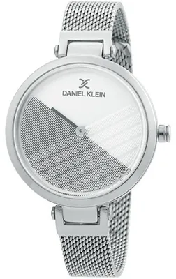 Produktbild von Damen Armbanduhr DK12356-1 mit minimalistischem Zifferblatt, Metallgehäuse und Milanese-Verschluss