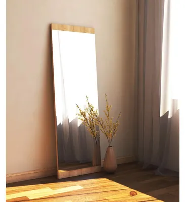 Image de Miroir Trumeau - 40 x 120 cm - Naturel