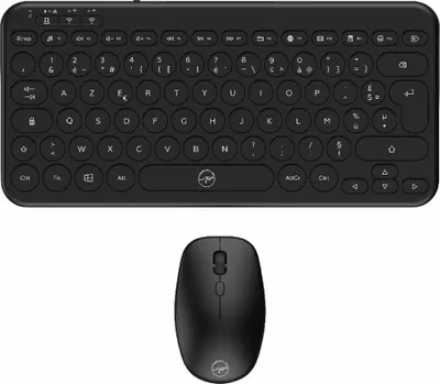 Immagine prodotto di Tastiera con mouse Mobility Lab CP420W Mini nero AZERTY