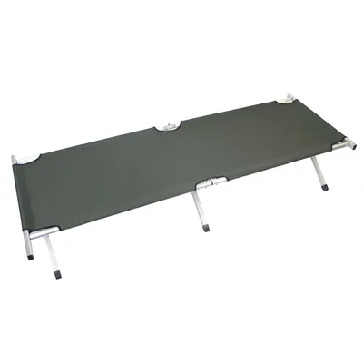 Produktbild von MFH US-Feldbett, Alu, oliv, extralang