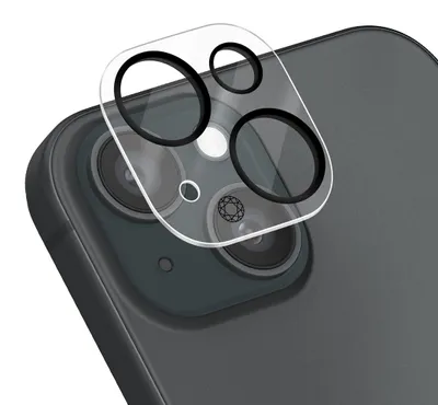 Zdjęcie produktu dla Force Glass, szklana folia na tylną kamerę Apple iPhone 15, przezroczysta