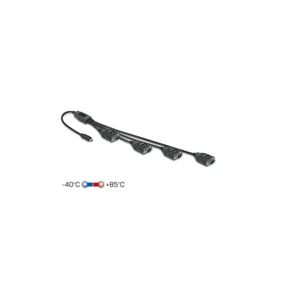 Immagine prodotto di DELOCK Adapter USB Type-C zu 4 x Seriell RS-232 DB9 mit 15kV