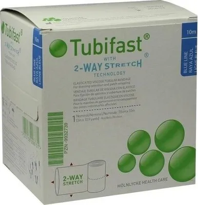 Produktbild von TUBIFAST 2-Way Stretch 7,5 cmx10 m blau