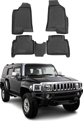 Produktbild von 2005-2010 Hummer H3 Fußmatten TPE Schwarz 4 tlg