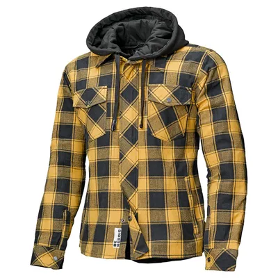 Produktbild von Held Lumberjack II Motorrad Textiljacke, schwarz/gelb, M