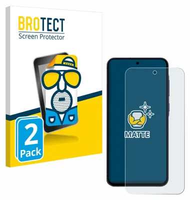 Produktbild von 2x BROTECT Schutzfolie für Samsung Galaxy A55 5G Displayschutz Displayschutzfolie Folie Matt Entspiegelungsfolie
