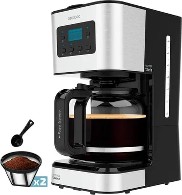 Image de Machine à café filtre compacte avec carafe en verre