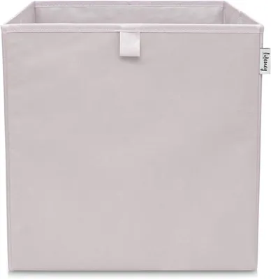 Image de Lifeney Boîte de rangement pour enfants Cube I Boîtes à jouets mignonnes I Panier de rangement pour chambre d'enfant I Boîte de rangement pour enfants I Boîtes à jouets colorées (gris clair)