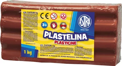 Zdjęcie produktu dla Plastelina 1kg Astra Terakota