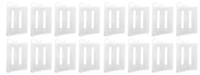 Produktbild von 16-teiliges Kühlschrank-Tür-Organizer-Set mit verstellbaren Trennfächern für Kosmetikutensilien
