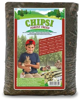 Holzstreu für Kleintiere, Vögel und Reptilien, 20 l