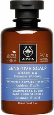 Produktbild von Apivita Sensitive Scalp Shampoo Stärkungsshampoo für empfindliche Kopfhaut 250 ml