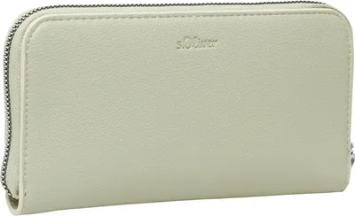 Produktbild von s.Oliver Geldbörse Zip Around Wallet Green khaki
