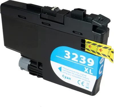Image de Cartouche d'encre compatible avec Brother LC-3239 XL-C Cyan pour HL-J6000DW, HL-J6100DW, MFC-J5945DW, MFC-J6945DW, MFC-J6947DW