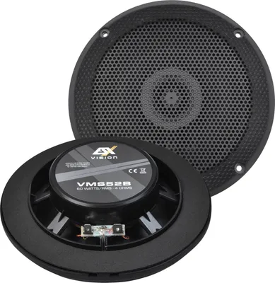 Obrázek produktu pro ESX VMS52B | 13 cm (5,25") koaxiální dvoupásmový reproduktor pro lodě / venkovní použití - černý