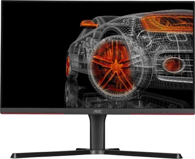 Produktbild von AOC 62,2cm (24,5") 25G3ZM/BK 16:09 2xHDMI+DP+USB bl./red retail