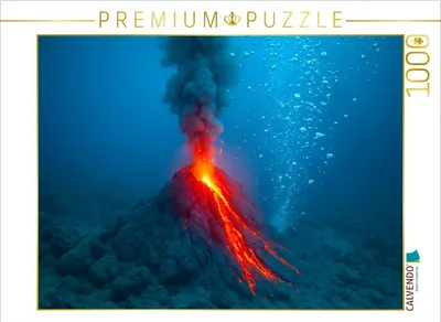 Produktbild von CALVENDO Puzzle Unterwasser Vulkan | 1000 Teile Lege-Größe 64x48cm Foto-Puzzle für glückliche Stunden