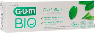 Immagine prodotto di Gel dentifricio organico Gum alla menta 75ml