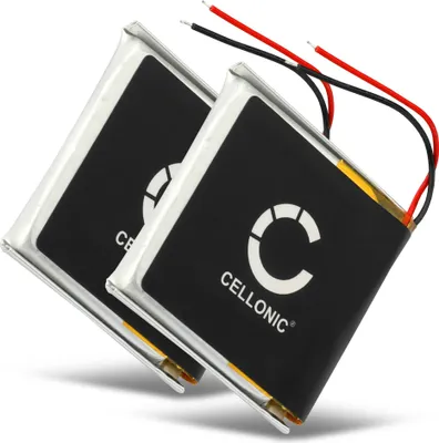 Immagine prodotto di CELLONIC 2x Batteria per Headset / Auricolare / Cuffie Compatibile con Plantronics Voyager Focus B825, Voyager Focus B825-M, AHB403029 – (360mAh, 3.7V)