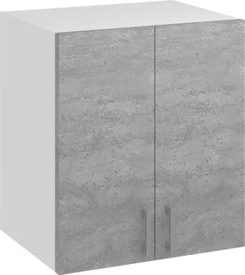 Produktbild von Roe Furniture | Küchenhängeschrank 60 cm - Grau - Graubeton - Küchenhängeschränke - Küchenzeilen - Küchen Hängeschrank - Küche - G60