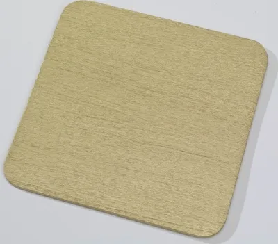 Produktbild von Kerzenteller Flachteller Quadratisch Alu Gold 14 x 14 cm ideal für Kerzen, Taufkerzen, Hochzeitskerzen, Trauerkerzen