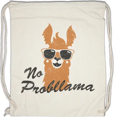 Produktbild von Urban Backwoods No Probllama, Turnbeutel, Farbe: Beige