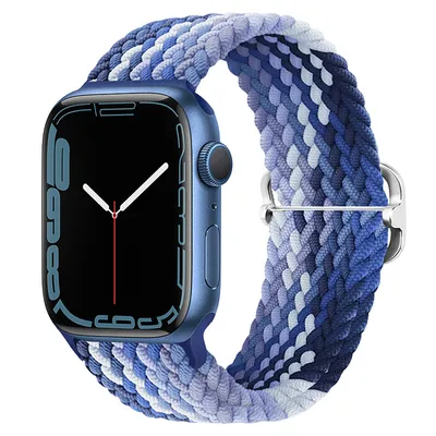 Obrázok produktu pre BStrap Elastic Nylon remienok na Apple Watch 38/40/41mm, blueberry