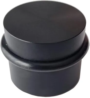 Immagine prodotto di Supporto in acciaio autoadesivo - nero - Ø30/34 x 26 mm