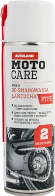 Imagen del producto de AUTOLAND MOTOCARE: Lubricante para cadenas de PTFE, 0,5 litros (paquete de 12)