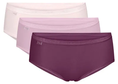 Produktbild von sloggi Damen Maxislip Originals Basic 3-Pack multiplecolours13 - Größe 44
