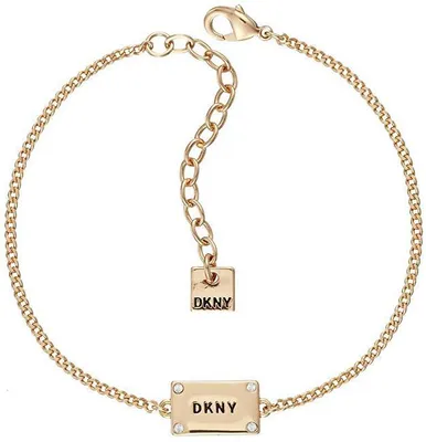 Produktbild von DKNY Logo Plackard 5520010 Damenarmband