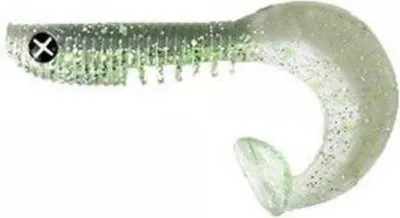 Produktbild von Monkey Lures 10cm Curly Lui Jig - 5 Gummifische, Monkey Lures Farbe:Sexy Jane