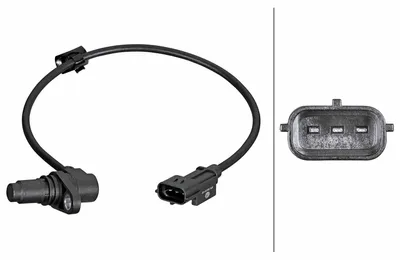 Obrázok produktu pre Impulzný generátor kľukového hriadeľa Hallov senzor 3-pólový HELLA pre napr. HYUNDAI i30