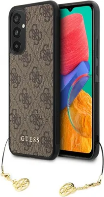 Obrázek produktu pro Guess, ochranné pouzdro 4G Charm pro Samsung Galaxy A34 5G, hnědé