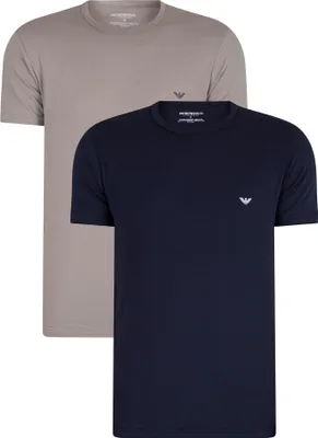 Produktbild von Emporio Armani 2er-Pack Lounge-T-Shirts, Mehrfarbig S