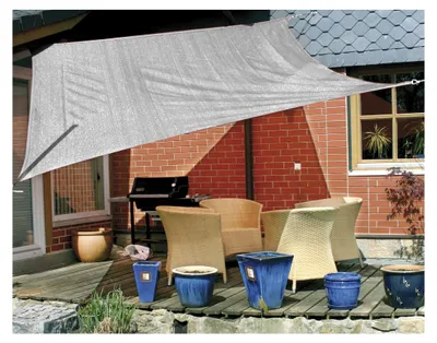 Obrázek produktu pro Sluneční plachta 3,5 x 4,5 m šedá