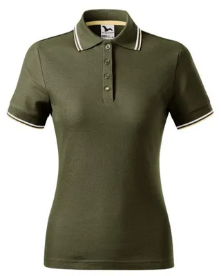 Produktbild von Malfini - "Focus" Poloshirt für Damen, Piqué PP10035 (M) (Militär)