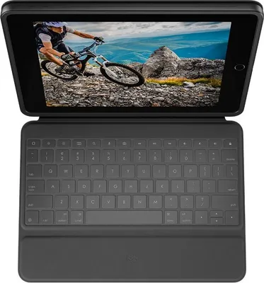 Obrázok produktu pre Logitech Rugged Folio, QWERTY, Španielsky, 1,8 cm, 1,2 mm, Apple, {loc-value}