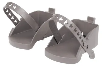 Produktbild von POLISPORT Footrests + Straps Brown Bubbly Mini
