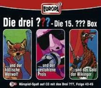 Produktbild von Die drei ??? Box 15. Folgen 43-45 (drei Fragezeichen) 3 CDs