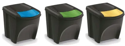 Produktbild von Prosperplast Sortibox Abfalltrennsystem 3x25L