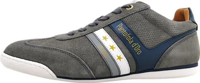 Produktbild von Pantofola d`oro Vasto Suede sportlicher Schnürer Grau in Gr. 44