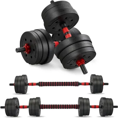 Produktbild von TEENO 20KG Verstellbare Hanteln für Krafttraining, Fitness, Heimtraining