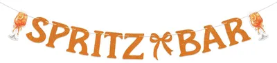 Productafbeelding van Feestelijke slingers - Decoratieve vlaggenketting voor feesten - Oranje