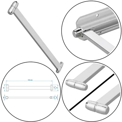 Immagine prodotto di Mandrino Keder 7 / 9 mm Keder riparazione Keder rimozione delle ammaccature della guida Keder riparazione delle strisce
