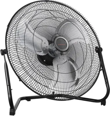 Productafbeelding van Industriële ventilator, 18 inch, 3 snelheden, 4000 CFM, 360° draaibaar, grote metalen ventilator voor thuis, fitnessruimte, kantoor en garage