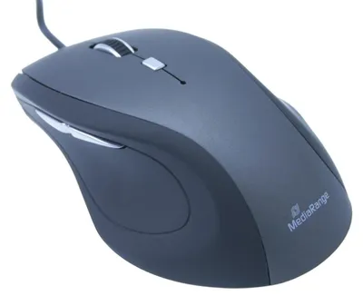 Produktbild von Maus USB 6 Tasten 800-2400 DPI Rechtshänder Grau OPTISCHER SENSOR