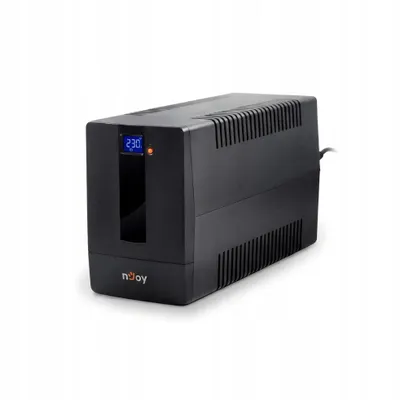 Image de nJoy Horus Plus 1000 : Onduleur 1000VA, 600W, écran LCD tactile, AVR, 4 prises Schuko, port USB