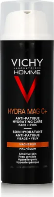 A product shot of a Vichy Homme skincare product.